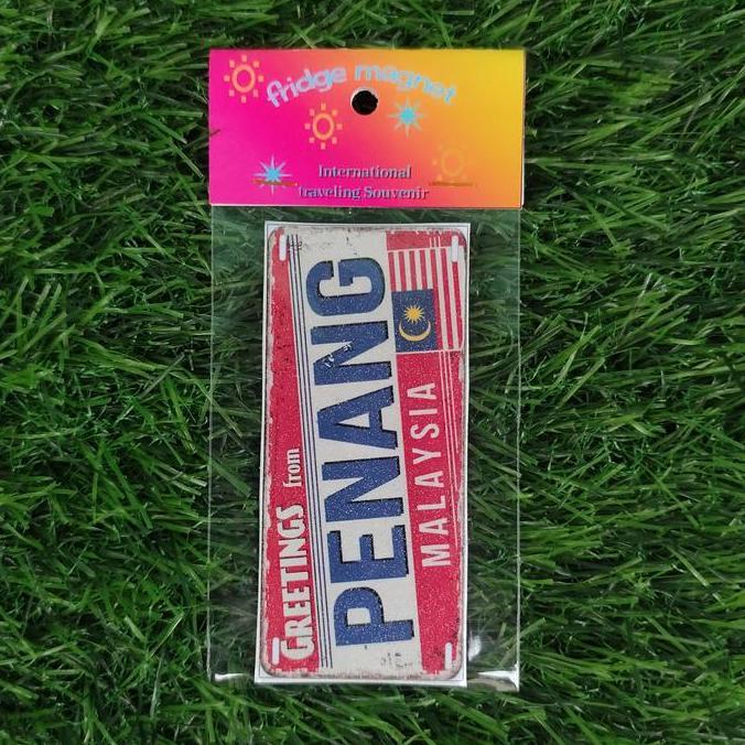 Magnet Tempelan kulkas Malaysia souvenir oleh oleh malaysia