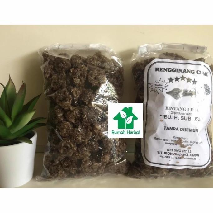 Rengginang Ibu H. Subairi khas Situbondo bentuk JUMPUTAN/JUJJUK