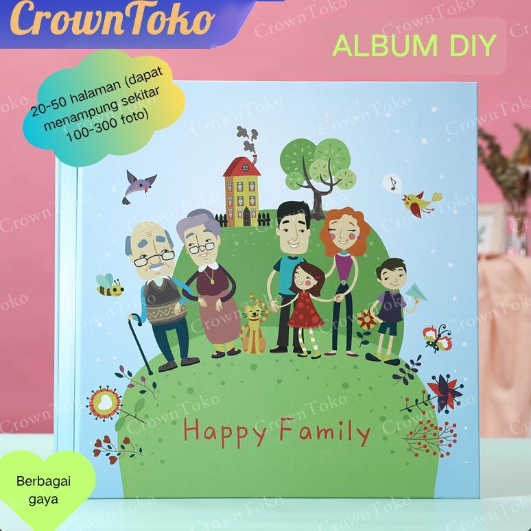 TERBARU BUKU ALBUM DIY COD  Buku Album Foto Model 20 Lembar buku album foto besar  ZMM
