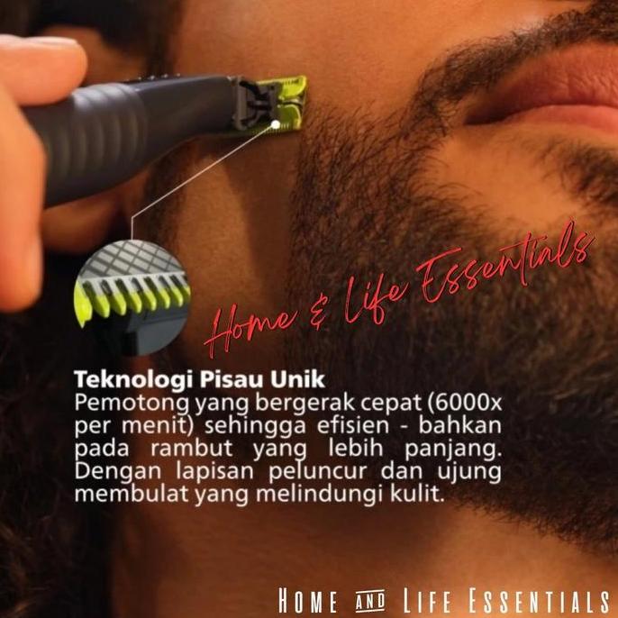 Popapipu- Refill Philips Oneblade Mata Pisau Cukur Untuk Philips Oneblade