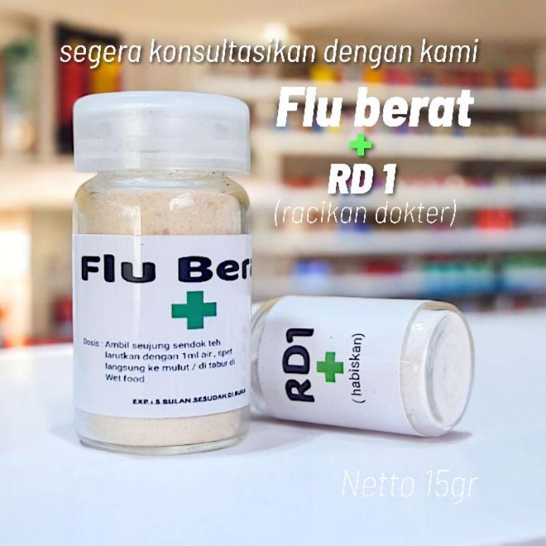 FLU BERAT KUCING FLU BERAT+RD1 KUCING UNTUK MEMBANTU MEMPERBAIKI FLU BERAT BATUK PADA KUCING PETCARE