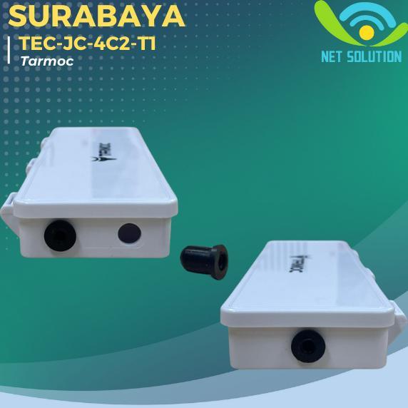 Tarmoc TECJC4C2T1 | Mini Joint Closure 4/6 Core Putih | 4/6 Core White
