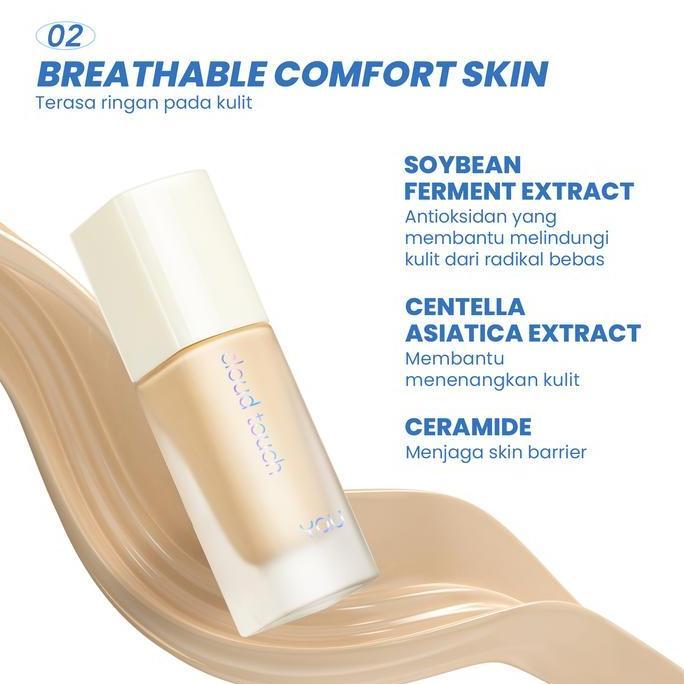 Lansungkirim- You Cloud Touch 2In1 Best Seller Series Paket Makeup Set 2Pcs Skin Tint Loose Powder B