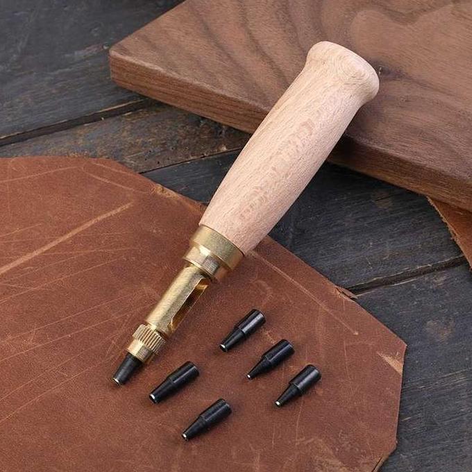 DOVLAND Alat Pembolong Tali Pinggang sabuk / lubang tas 6 Tip 1.5-4mm - MU0179