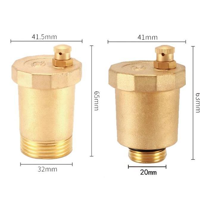 WOVLO Vent Valve 1 Inch / Air Vent / Valve Kuningan Air Release Valve 1/2