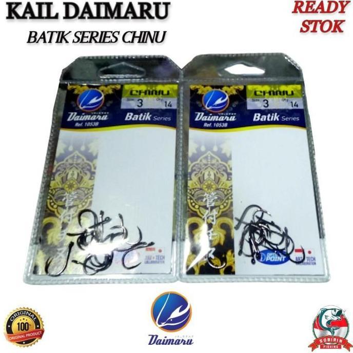 Mata Kail Daimaru Batik Series Chinu - Mata Kail Pancing Super Tajam Allshop