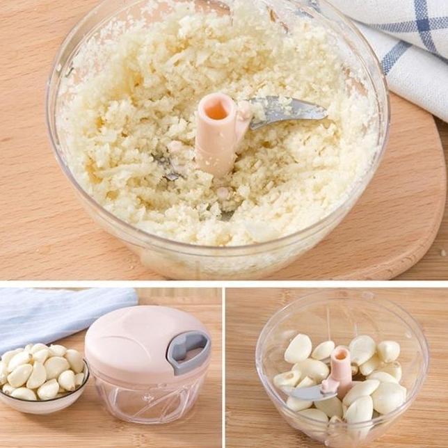 Blender Tarik Manual SPEEDY CHOPPER Tanpa Listrik Alat Blender Tangan Penghancur Bumbu