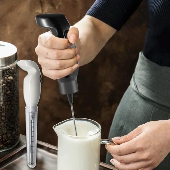 WOVLO Electric Milk Frother Mixer Pengaduk  Kopi Foamer    Mixer Mini Mixer Kopi   hand  mixer  coff