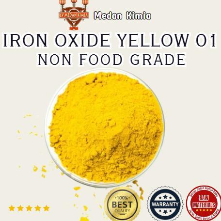 Iron Oxide Yellow Kuning 1 KG Murah Meriah Iron Oxide Warna Kuning