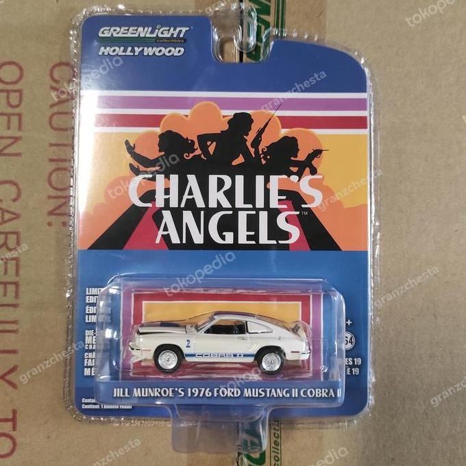 Promo GREENLIGHT HOLLYWOOD 19 - CHARLIES ANGELS - 1976 FORD MUSTANG II COBRA Diskon
