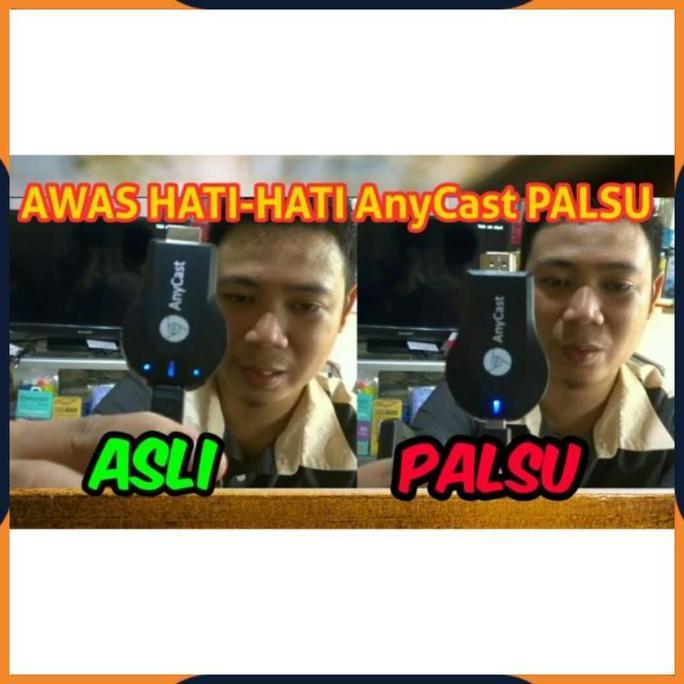 [COD] PAKET DONGLE ANYCAST DARI HP KE TV TABUNG / ANYCASH DONGEL WIRELESS MIRACAST WIFI