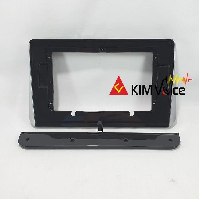 Frame headunit android10 Inch for expander/new livina + soket PNP