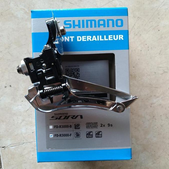 FD front derailleur shimano original SORA R3000 F braze on sepeda roadbike lipat