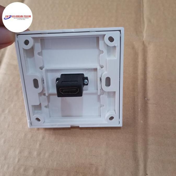 Ready HDMI outlet 1 lubang/stop kontak HDMI 1 hole/outlet HDMI 1 gang