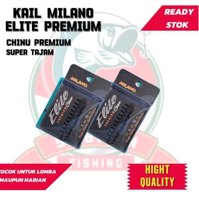 Mata Kail Pancing Milano Elite Premium Super Tajam Allshop