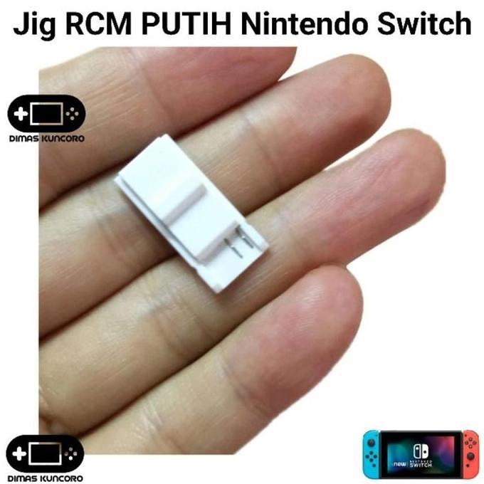 Jig RCM PUTIH Nintendo Switch cfw atmosphere recovery loader