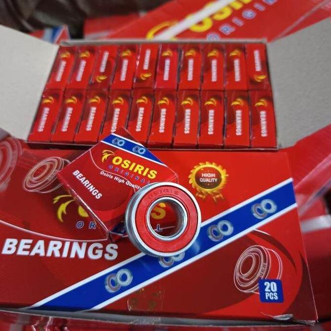 20 pcs Osiris Bearing Roda gerobak Bearing Klaher 1inc per box terlaris