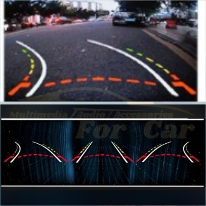 Kamera Mundur Parkir Moving Line Skeleton