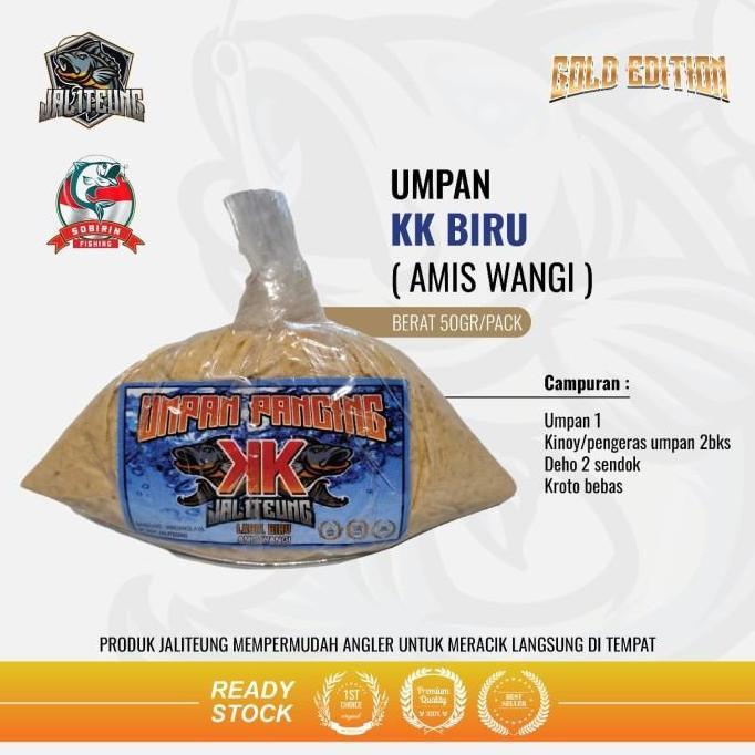 Umpan Pancing Kk Jaliteung Kk Biru - Umpan Ikan Mas Allshop