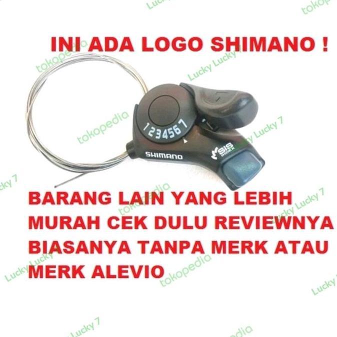 Shifter 7 Speed Shimano Shifter Kanan Sepeda 7 Speed Model TX30