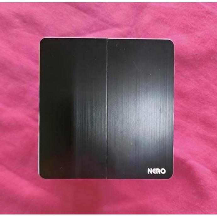 Saklar seri nero titanium v11 black. Saklar seri nero titanium v11 B ready