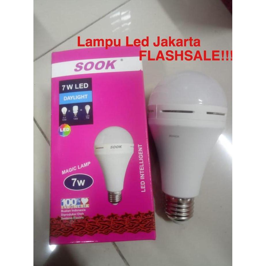 Lampu bohlam LED emergency 7watt. Emergency bohlam terlaris