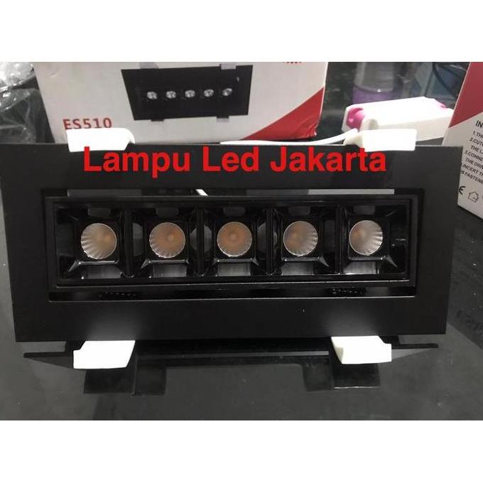 Lampu Led 5 mata. (CHIP OSRAM) 10watt original