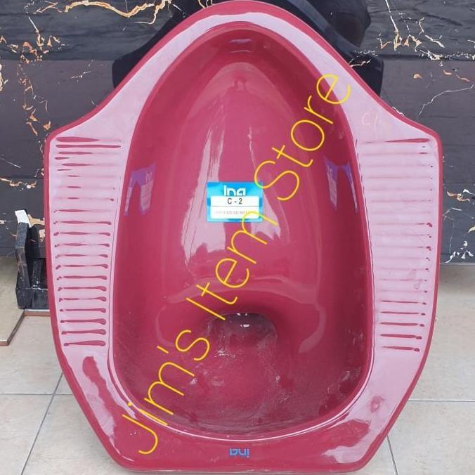 Closet Jongkok INA C2 White / Putih