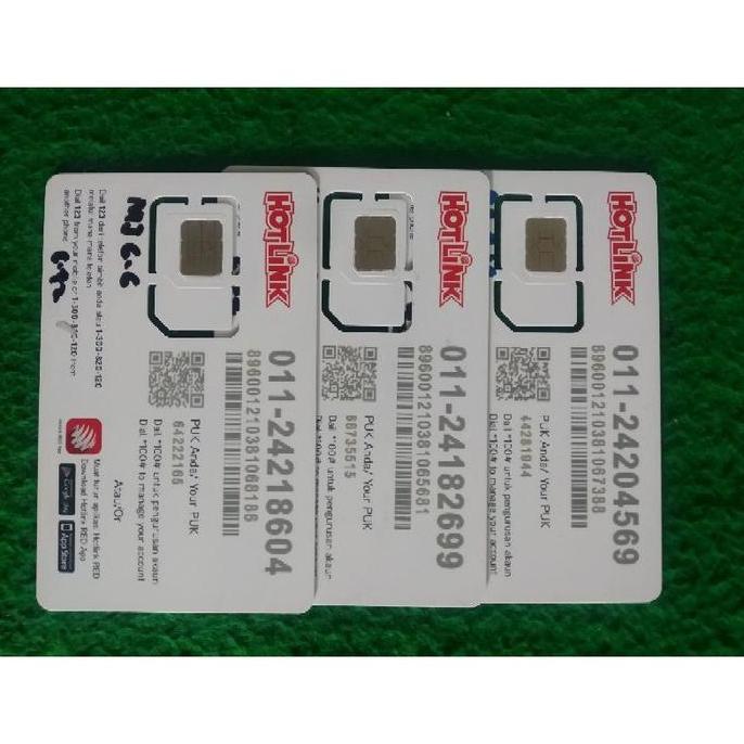 KARTU PERDANA HOTLINK MALAYSIA 