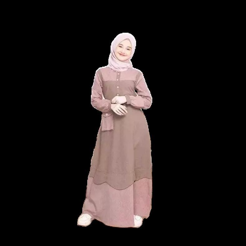 NEW GAMIS ANAK PEREMPUAN UMUR 11 12 13 14 16 18 TAHUN 2 UKURAN MODEL SIMPEL 2026 LEBARAN REMAJA