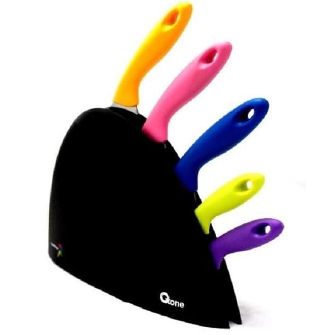 TERBARU - OXONE Pisau Set OX-606/Pisau Dapur OXONE Rainbow Original