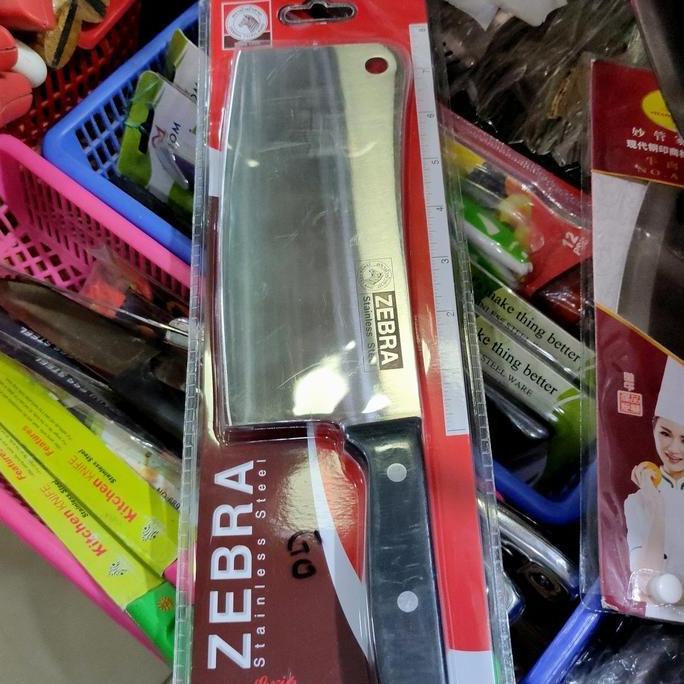 pisau zebra pisau daging super tajam pisau import