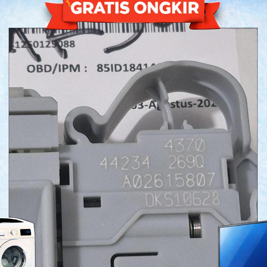 Door Lock Kunci Pintu Mesin Cuci Electrolux Ewf1141Aewa & Ewf1042Bdwa & Ewf1141R9Wb