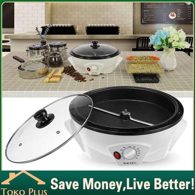 NOXAZA GaransiMesin roasting kopi /roaster kopi listrik/popcorn maker