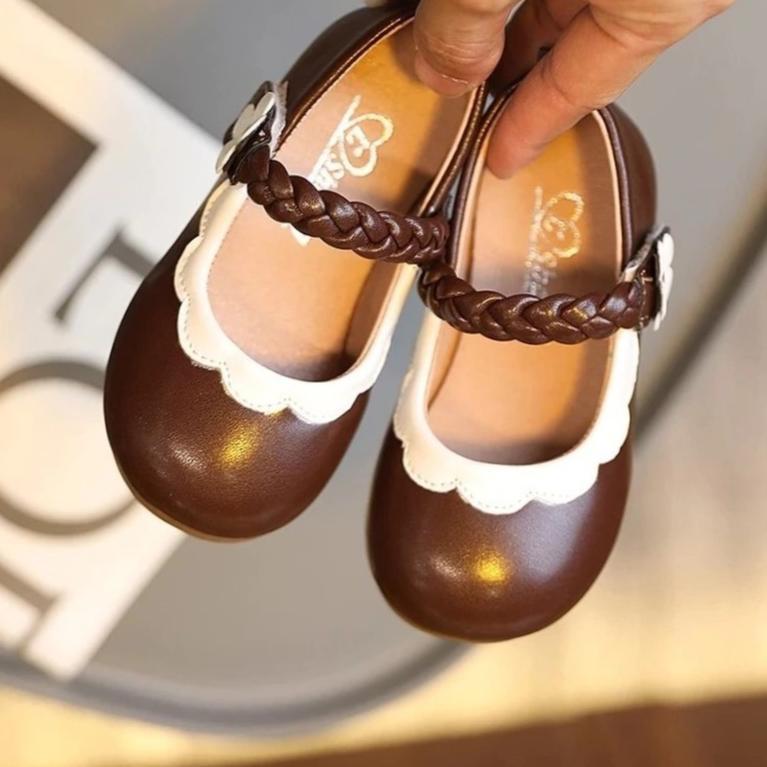 Flash Sale Sepatu Anak Perempuan 1 Tahun Sampai 8 Tahun / Sepatu Balet Anak Perempuna Model Tali Kep