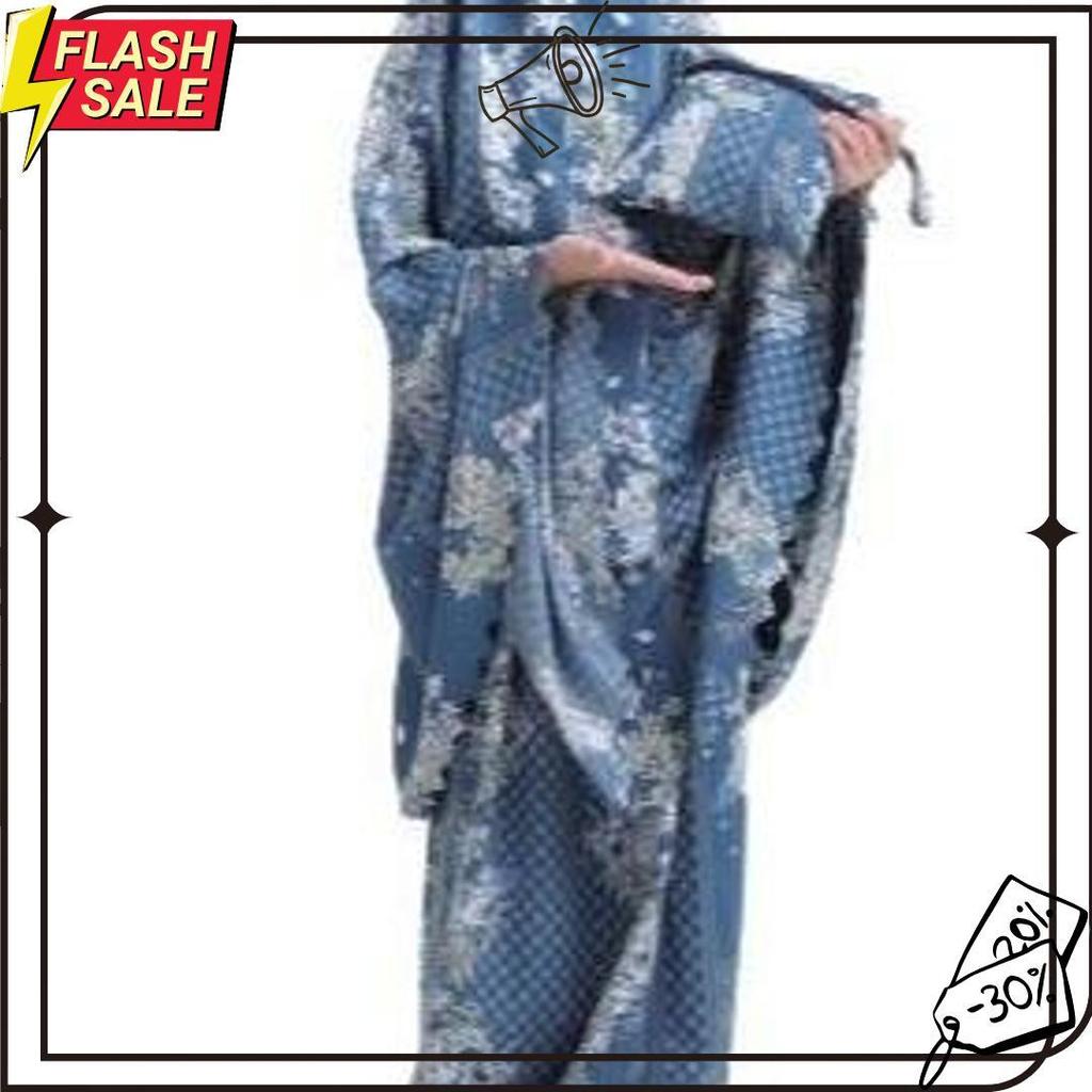 Mukena Dewasa  Traveling Maxmara Flower Satin Silky 2 In 1 Termurah