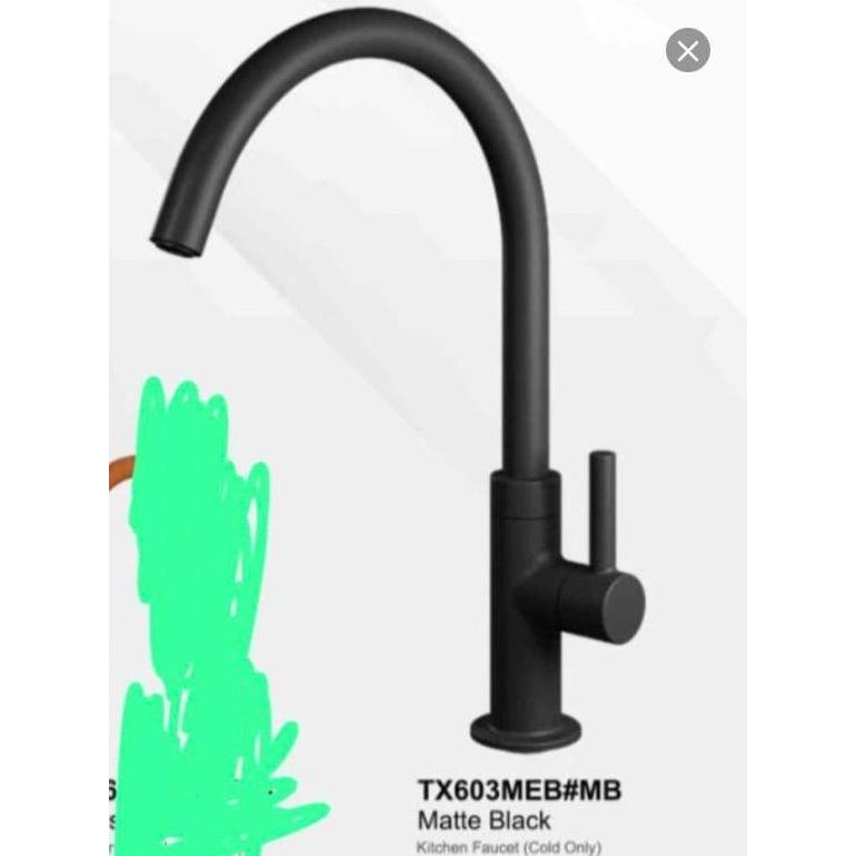 Toto Kran Sink Tx603Meb Matt Black
