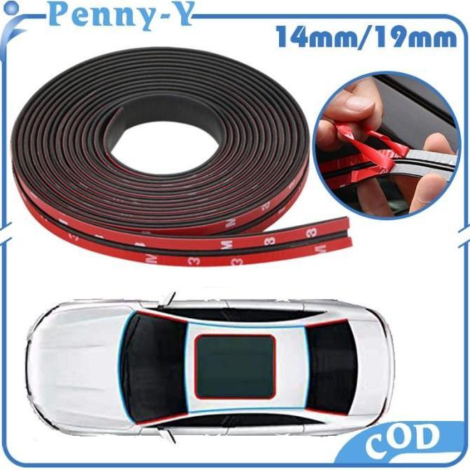 200cm Karet Kaca Mobil Strip/Segel Karet Mobil/Karet List Kaca Mobil