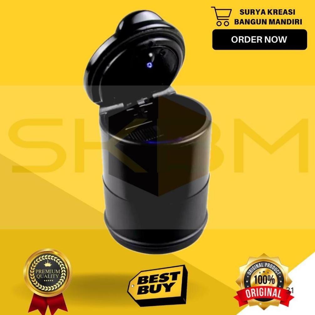 HOT PRODUCT ASBAK MOBIL LED - CAR ASHTRAY - ASBAK PORTABLE - ASBAK ROKOK MOBIL - ASBAK TUTUP MOBIL