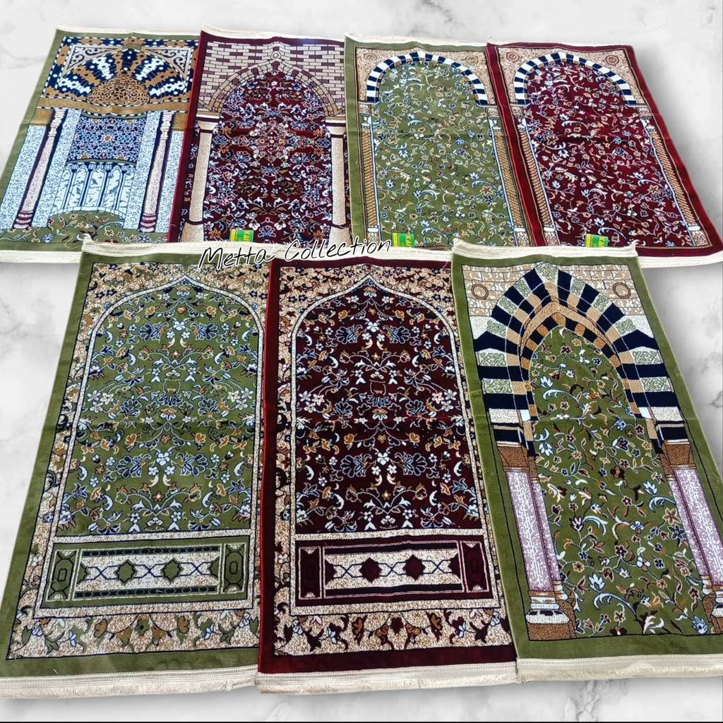 Sajadah Midi Kano Carpet Rawdah Turkey Turki Halus Tebal 5mm Exclusive