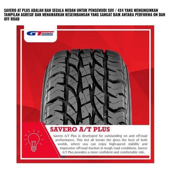 Ban Mobil GT Radial 235/70 R15 Savero A/T Pro