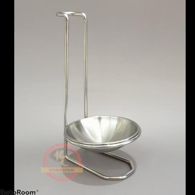Ladle Holder / Dudukan Irus stainless / Stand Soup Centong irus ladle Terlaris