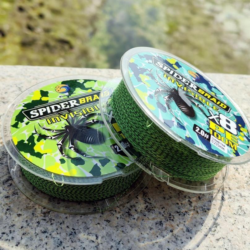 Senar PE Speckle X4 X8 Tahan Aus Tali Pancing Dikepang Mudah Tenggelam Anti Keriting Senar Pancing I