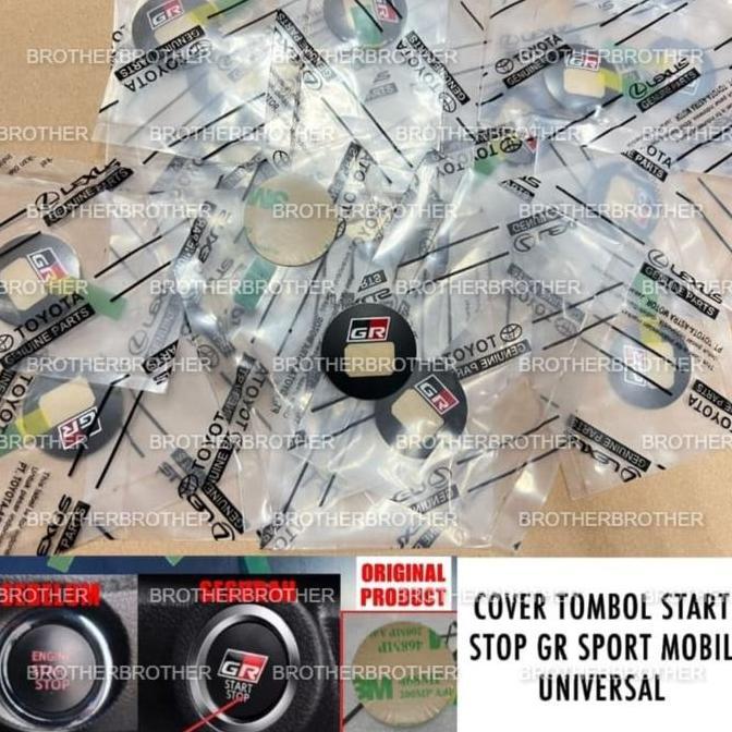 Over Tombol Start Stop Mesin Engine Ori Gr Sport  Agya Avanza Fortuner Rush Raize Innova Yaris Mobil