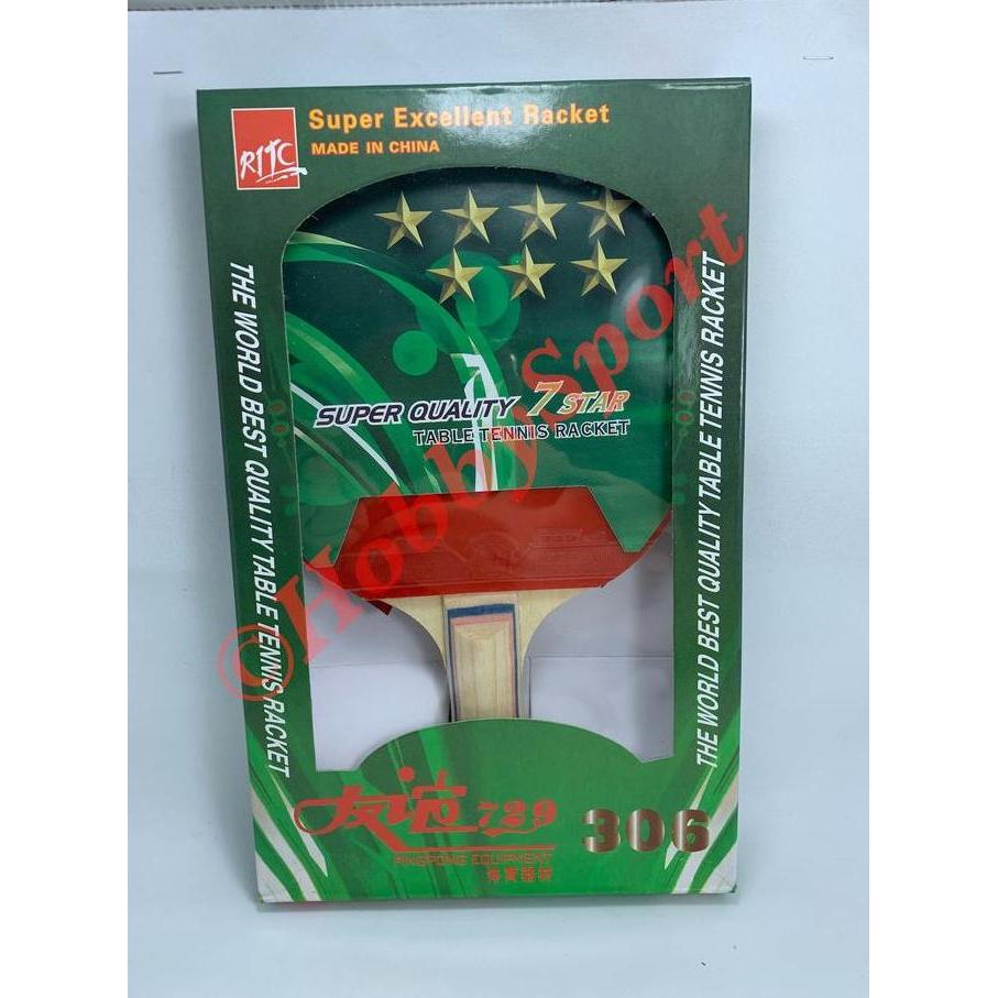 TERMURAH - Bat Bet Bad Pingpong / Tenis Meja 729 RITC 7 Star Super Q Original