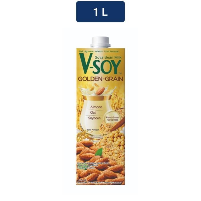 V-SOY UHT Golden Grain Soy Milk 1000ml