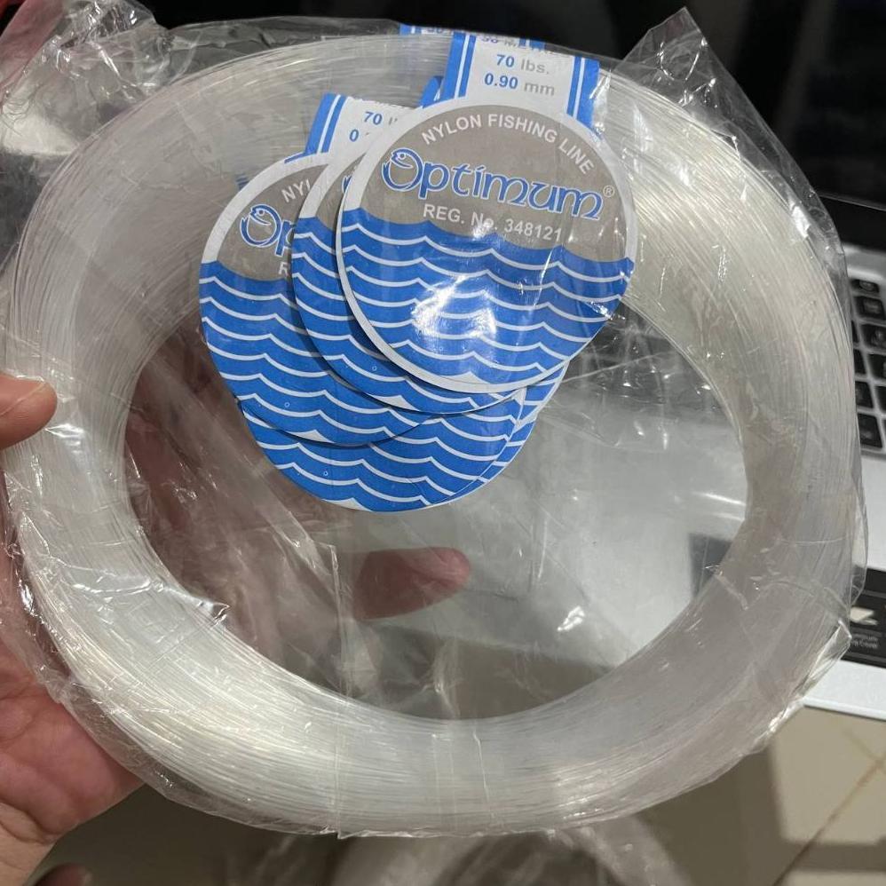 Senar Optimum Ukuran Lengkap Senar Nelayan, Senar Rangkaian, Senar Laut 300 M 70lb-100lb