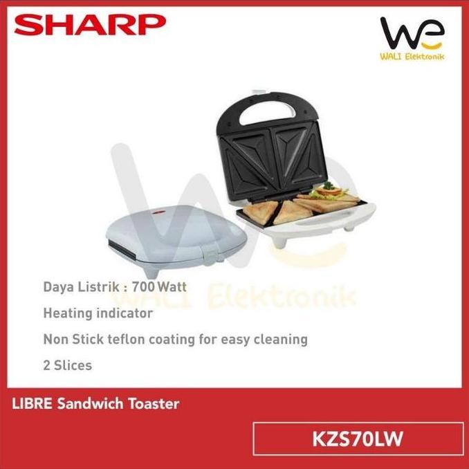 SHARP TOASTER KZS-70L(W) KZS70 SHARP TOASTER ALAT PEMANGGANG ROTI SAML