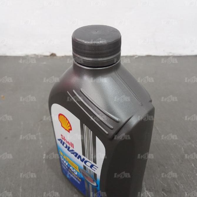 Oil Matic Shell Ultra Scooter Synthetic 5w40 Oli Motor Matik 1L Mesin Motorcycle