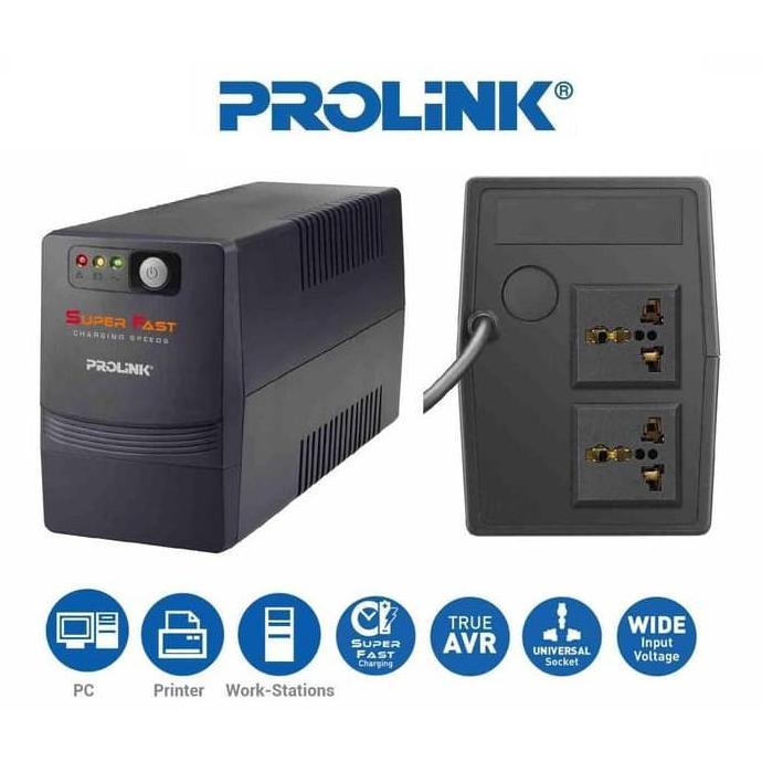 UPS Prolink Pro700SFC 650VA Pro-700SFC Pro 700 SFC 650 VA Pro700